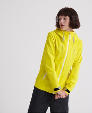 Superdry Harpa Waterproof Női Kabát Sárga | HQZGT3168